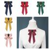 Luxulry Alloy Bow Tie Jewelry Accessories Rhinestone Crystal Rhinestone Bowtie Neck Decoration Bowknot Brooches