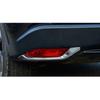 For Honda HR-V Vezel 2016-2022 ABS Chrome Rear Fog Light Eyelid Molding Strip 2X