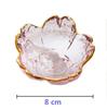 Inlay Glass Dish Specialty Plates Fruit Sala Sauce Bowl Tableware Seasoning Plate Kitchen Gadgets