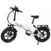 Puluma FM2.0 Foldable Electric Bicycle 20" Fat Tire 750W Peak Motor Fully Suspended Adult Electric Bike 7 Speed Dual Disc Brakes 48V 15Ah