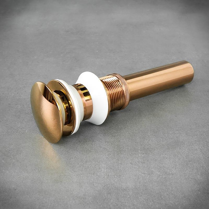 Antique Bronze Washbasin Stopper with Overflow, DECORATIVE