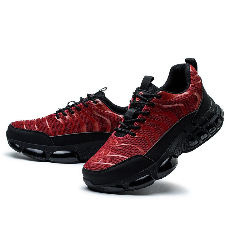 Anti-smashing, Anti-piercing, Breathable, Deodorant, Not Covering Feet, Steel Head, Fashionable Air Cushion, Labor Insurance Shoes