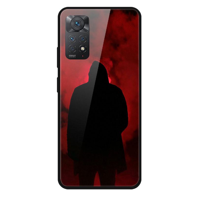 Fashion Glass Cover For Xiaomi Redmi Note 10 / Note 11 / Note 12 Case Tempered Glass Covers for Xiaomi Redmi Note 12 4G Case