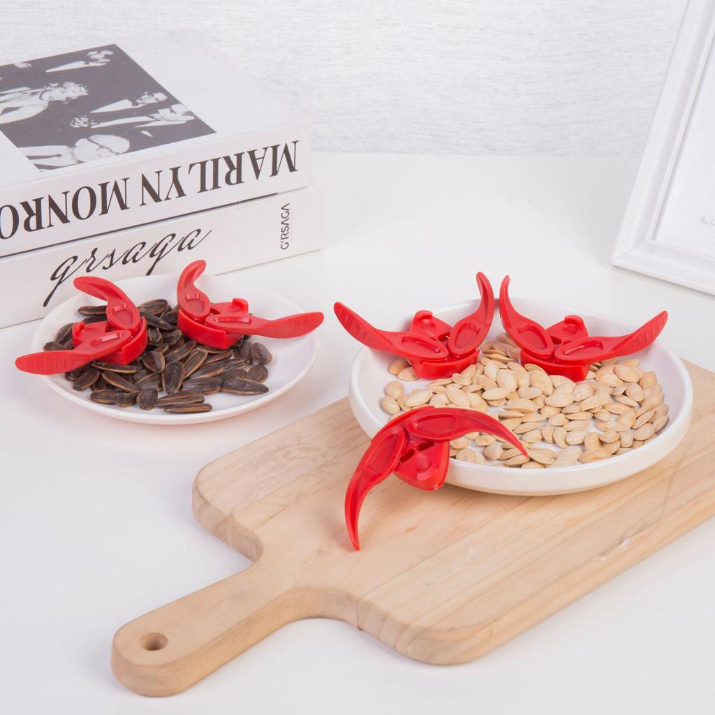 1PCS Lazy Melon Seed Nibbling Artifact Kitchen Tool Watermelon Seed Sheller Melon Seed Pliers Sheller Nut Clamp Melon Seed Clamp