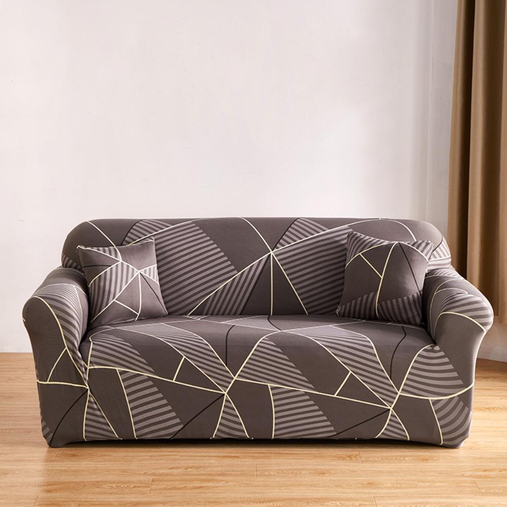 Old Fashioned Armchair Sofa Cover Full Elastic Slip Proof Stretchable Protector