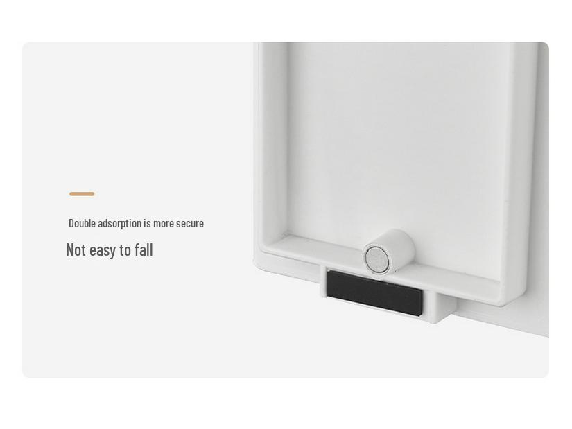 Magnetic Punch-Free Refrigerator Side Storage Basket