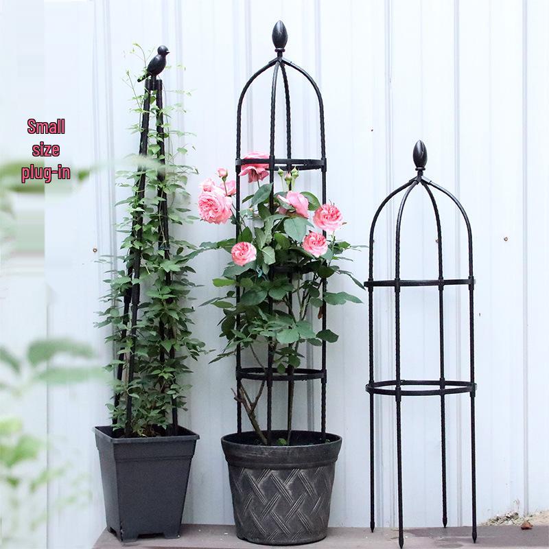 Spliced Climbing Plant Support Frame for Roses and Flowers