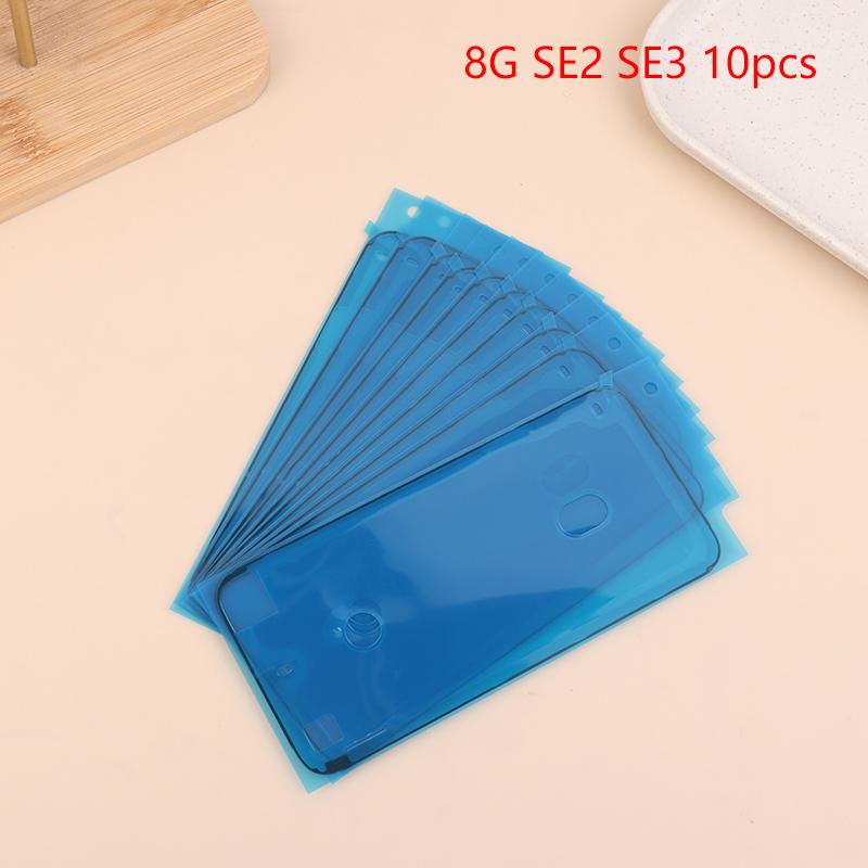 10Pcs Waterproof Adhesive Battery Sticker Kits For Phone Xr Xs 11 12 13 14 15 Mini Pro Max Screen Frame Bezel Seal Tape Glue