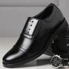 Hochwertige Formelle Business Herren Kleiderschuhe Atmungsaktives Leder Herren Freizeitschuhe Italienische Luxusmarke Rutschfeste Herren Fahrschuhe