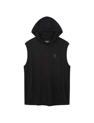 Essential Aerocool Hooded Sleeveless Black
