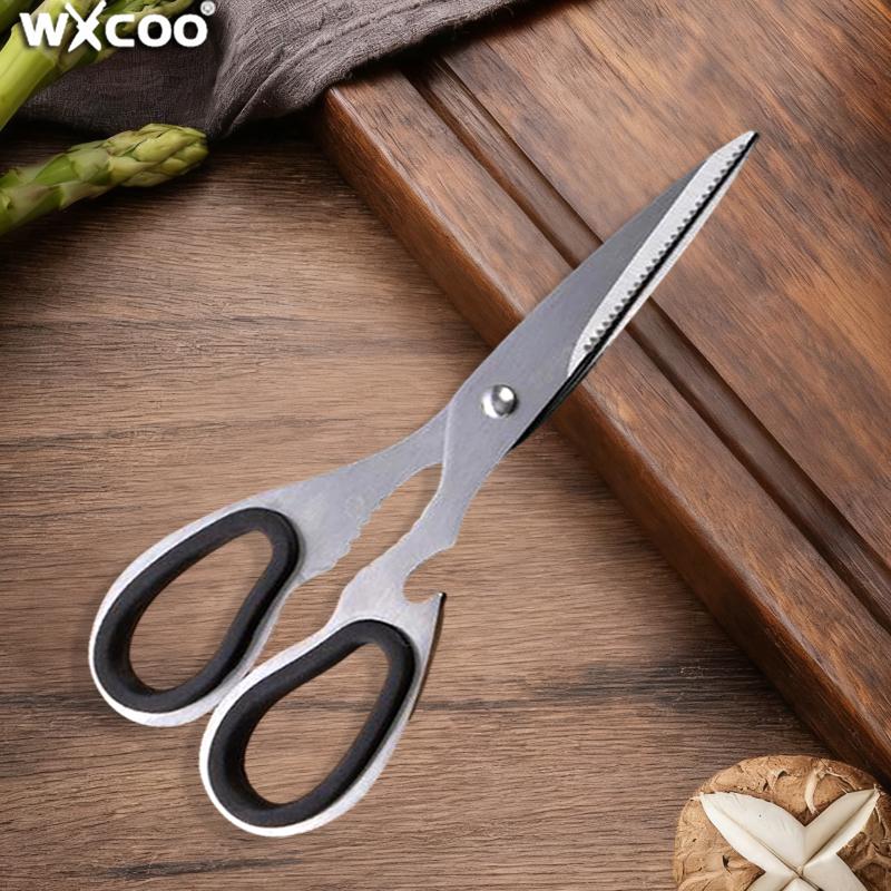 Heavy-Duty Chicken Bone Scissors 2-in-1 Detachable Kitchen Scissors Suitable for Chicken Duck Fish and Meat Barbecue Scssicor