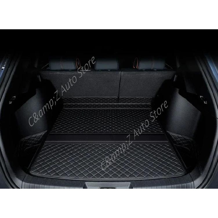 Car Trunk Mats For BYD Song Plus DM-i EV Seal U Sealion 6 SA3 2020-2027 Leather Cargo Liner Covers Boot Carpets Auto Accessories