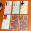 For Samsung Galaxy S25 Ultra Case Rhinestone Edge Butterfly Bow Decor TPU+PC IMD Phone Cover