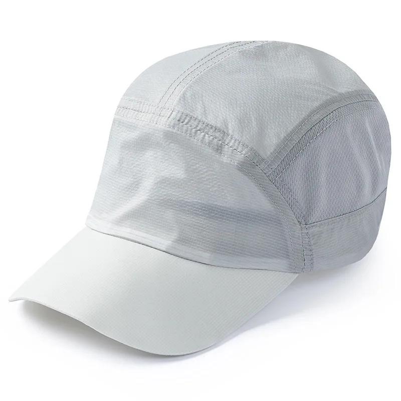 Große Größe Schnelltrocknende Netz-Baseballkappen Herren Sommer Leicht und Dünn Weiches Oberteil Laufen Snapback-Kappe Damen Sonnenschutz Sonnenhut