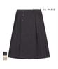 ECOLEDEPARIS Side Pleated A-Line Skirt_Cb25Wsc030Z