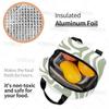 Liquid Swirl Abstract Pattern In Sage Green Insulated Lunch Bag Geometric Art Cooler Thermal Bento Box For Women Kids Food Bags