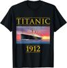 Rms Titanic Tshirt Sailing Ship Vintage Cruisvessel 1912