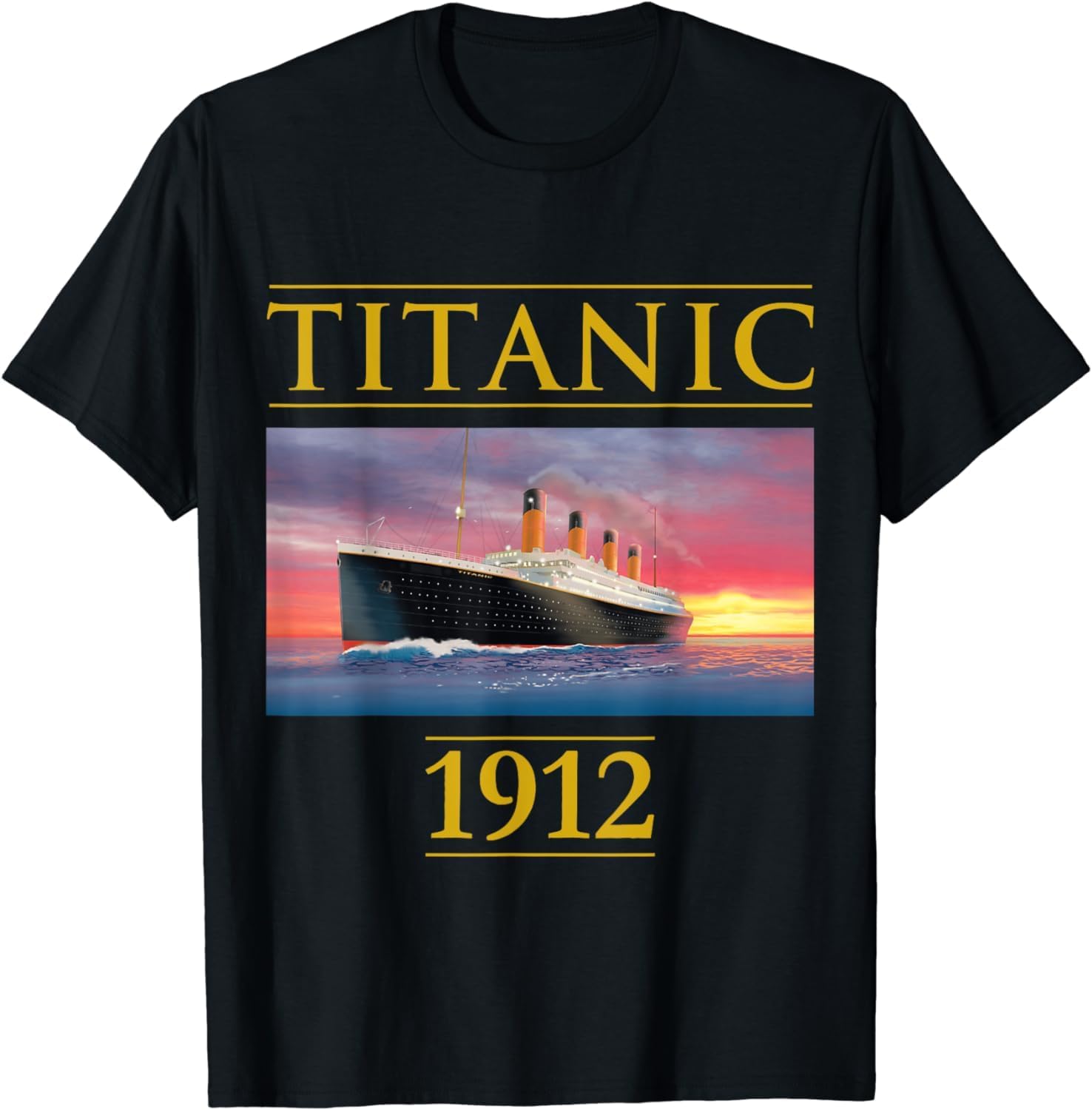 Rms Titanic Tshirt Sailing Ship Vintage Cruisvessel 1912 3XL