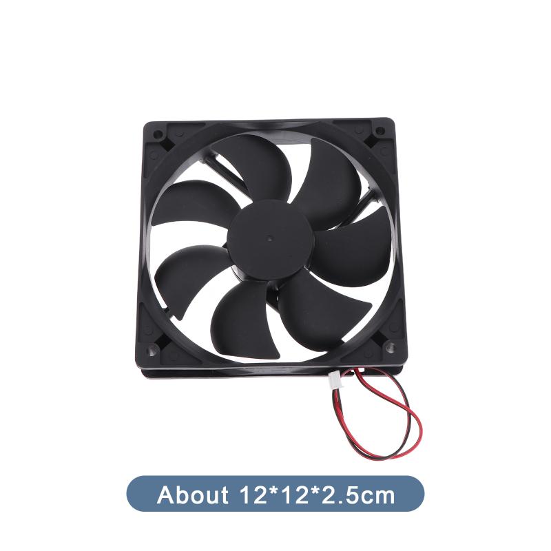 1PC New For JSF922512HS M-305IB DC 12V 0.25A 2-wire Butterfly Shaped Cooling Fan For Car Refrigerator Cooling Fan