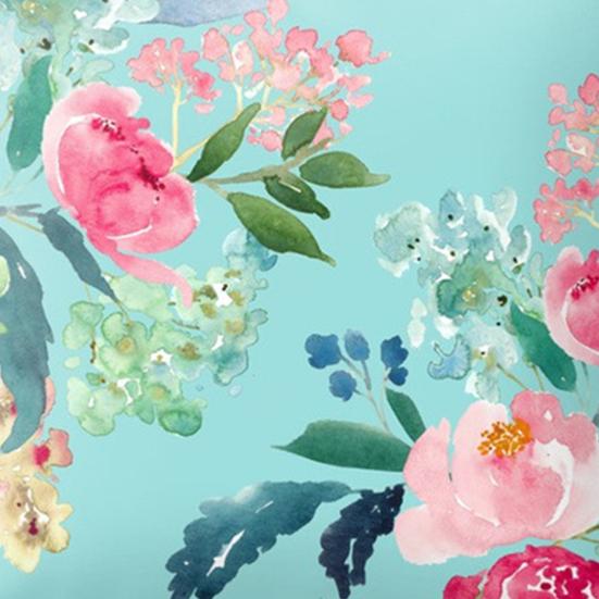 Pillow Cover Fancy Shrink-resistant Portable Pillow Cover Vibrant Color Floral Cushion Case Pillow Cover Household Supplies