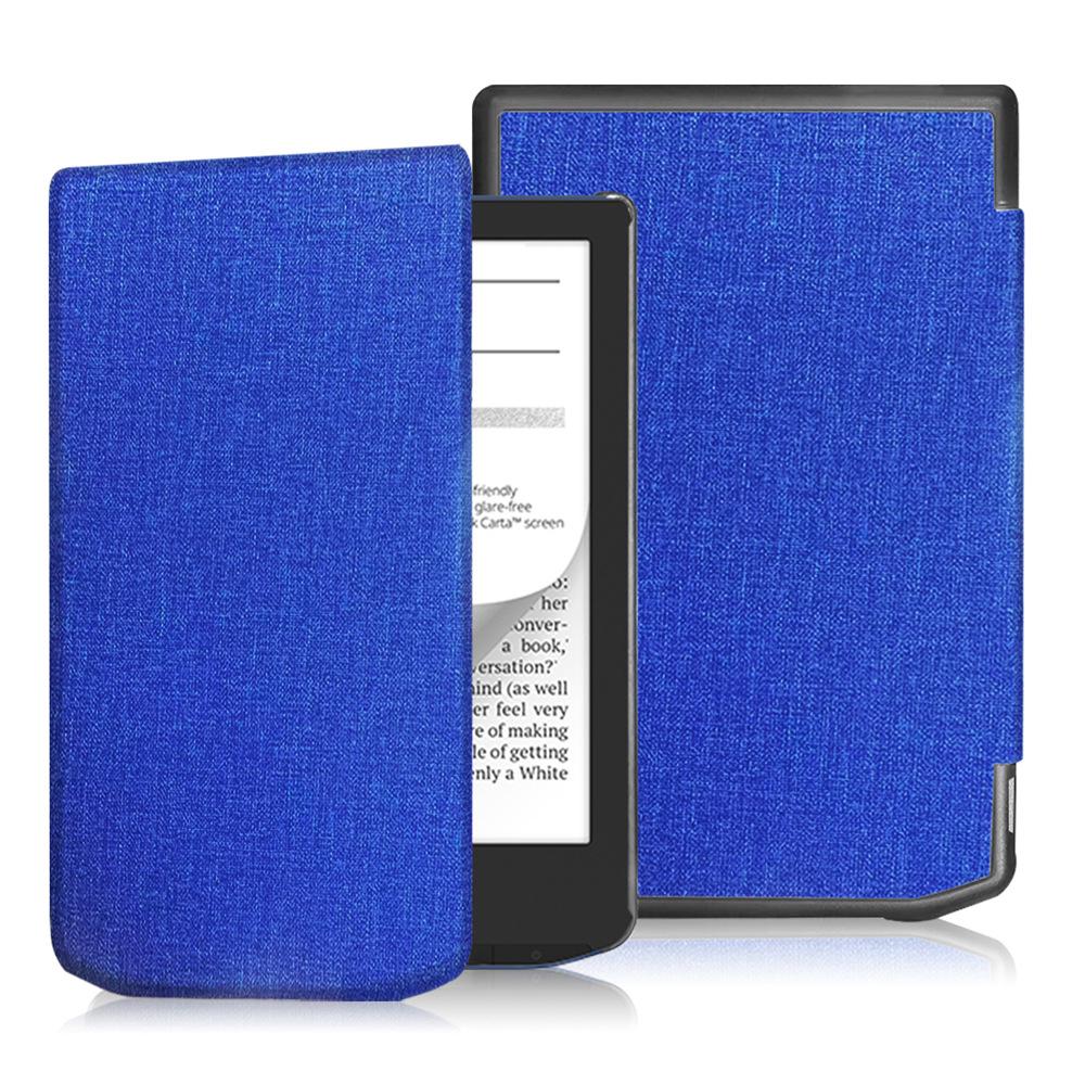Custodia in Pelle con Poggiapolsi per Pocketbook Verse Lite 619 E-reader