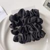 Women Silk Scrunchie Elastic Handmade Multicolor Hair Band Ponytail Holder Headband Hair Accessories  Satin Silk Solid Color