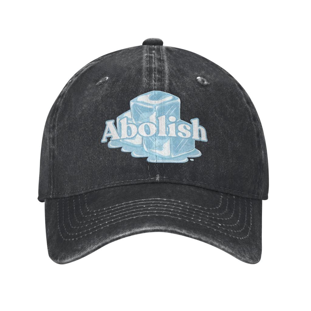 Abolish Ice Cubes Washed Baseball Cap Classic Sun Trucker Hat Summer Female Male Outdoor Sports Snapback Cap