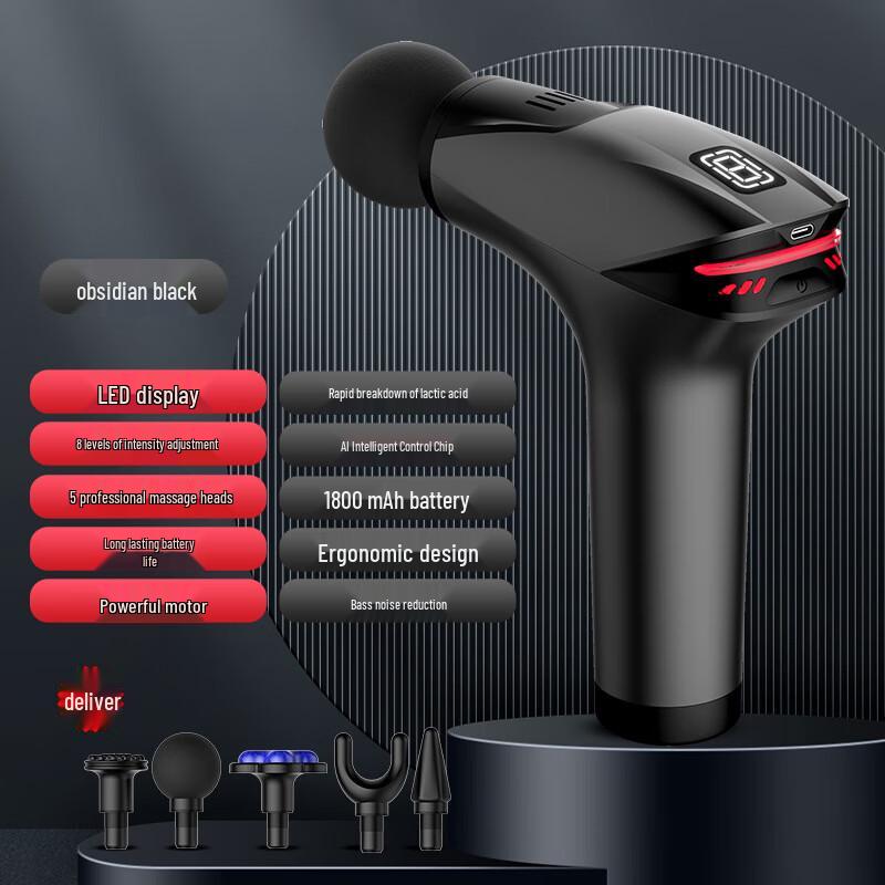 

Deep Tissue Massage Gun with Ice Compression English Version