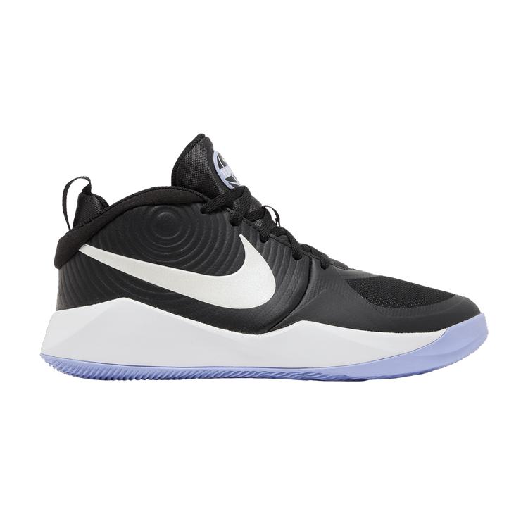 Nike Team Hustle D9 GS Black Light Thistle 36