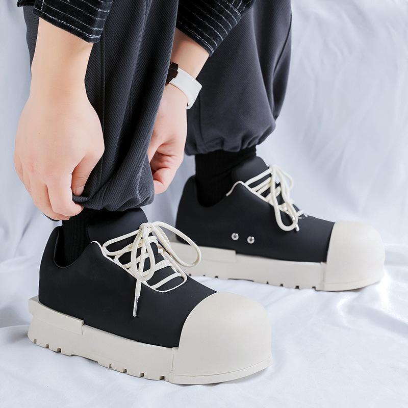 New men's and women's round head bread shell shoes retro casual sports dad shoes couple 6767-6867-R