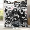 HD Stray Kids Kpop Star Flannel Blanket,Ultra Soft Warm Plush Throw for Home Bedroom Bed Sofa Cover Camping Picnic gift