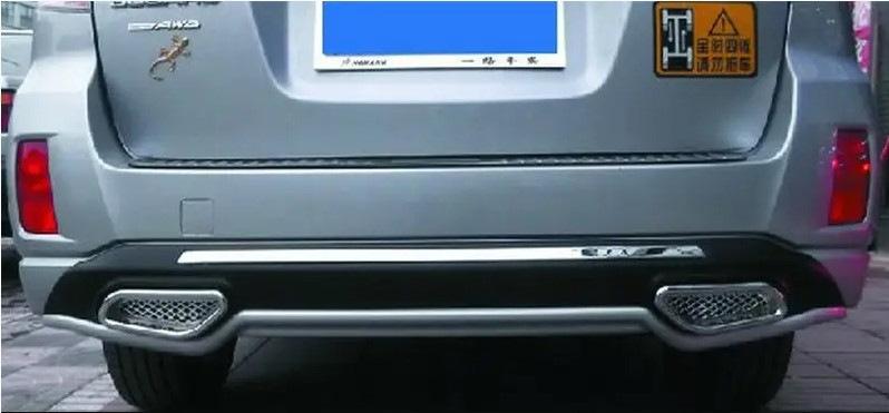 

Задняя накладка для Subaru Outback 2014-2019 гг