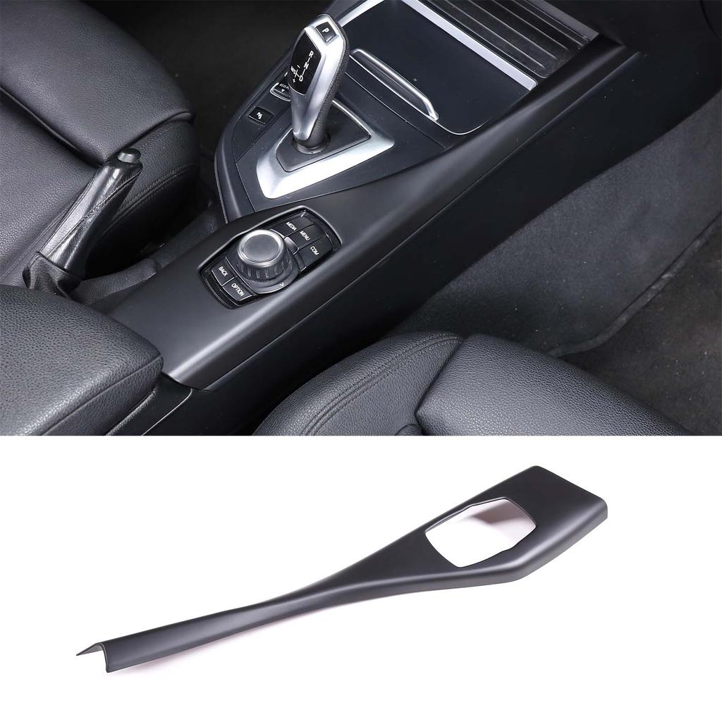 For BMW 1 2 Series F20 F21 F22 F23 116I 118I 2012-2019 ABS Carbon Fiber Multimedia Button Panel Cover Sticker Car Accessories SFGHN1