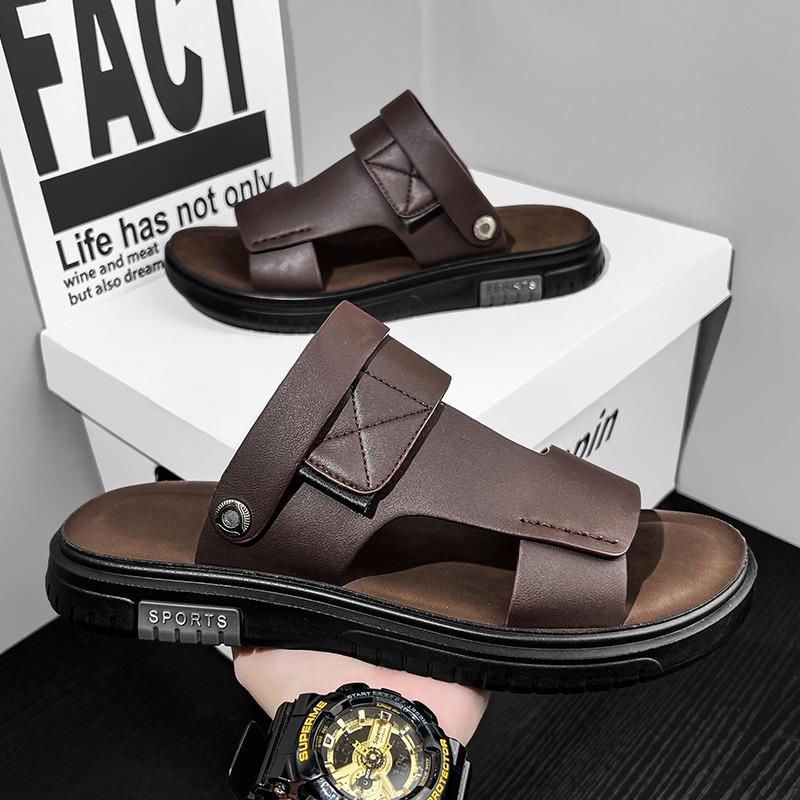 2025 Summer Fashion Men Sandals Man Beach  Sandals Luxury Sandals Men Outdoor Beach Casual Shoes Cheap Male Sandals