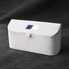 High-Quality Suede Car Sun Visor Glasses Box Car Badge Sunglasses Clips Glasses Box For BMW X1 X3 G01 X4 G02 X5 F15 F16 M3 M4 F3 QQ2