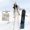 Enhanced Women's Autumn/Winter Long & Short Shark Yoga Pants, Plus Size, Outdoor-Ready.