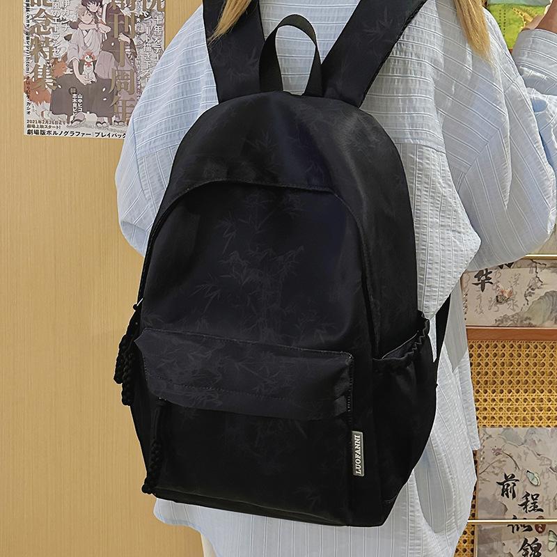 Schulranzen einfache japanische große Schultasche High-School-Schüler College-Student Rucksack Mittelschule Koreanische Version Rucksack
