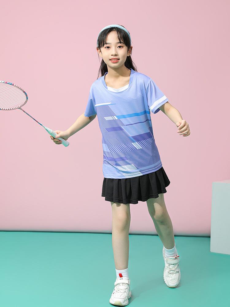 Children's Badminton Clothing, Table Tennis Clothing, Tennis Clothing Set, Boys' Sportswear, Girls' Quick-drying Training Clothing, Men's