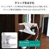 Ohm Electric LED Clip Light White Daylight Stylish Slim Elegant Desk Table Reading Lamp Study Stand LTC-LC36-W 06-0985