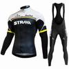 STRAVA Long-sleeved Riding Clothes Mountain Biking Factory Hot Outdoor Breathable Quick-drying