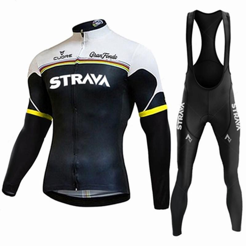STRAVA Long-sleeved Riding Clothes Mountain Biking Factory Hot Outdoor Breathable Quick-drying