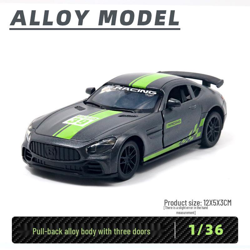 Bagged Alloy Model Sporting Car Ornament - Boys' Toy Gift