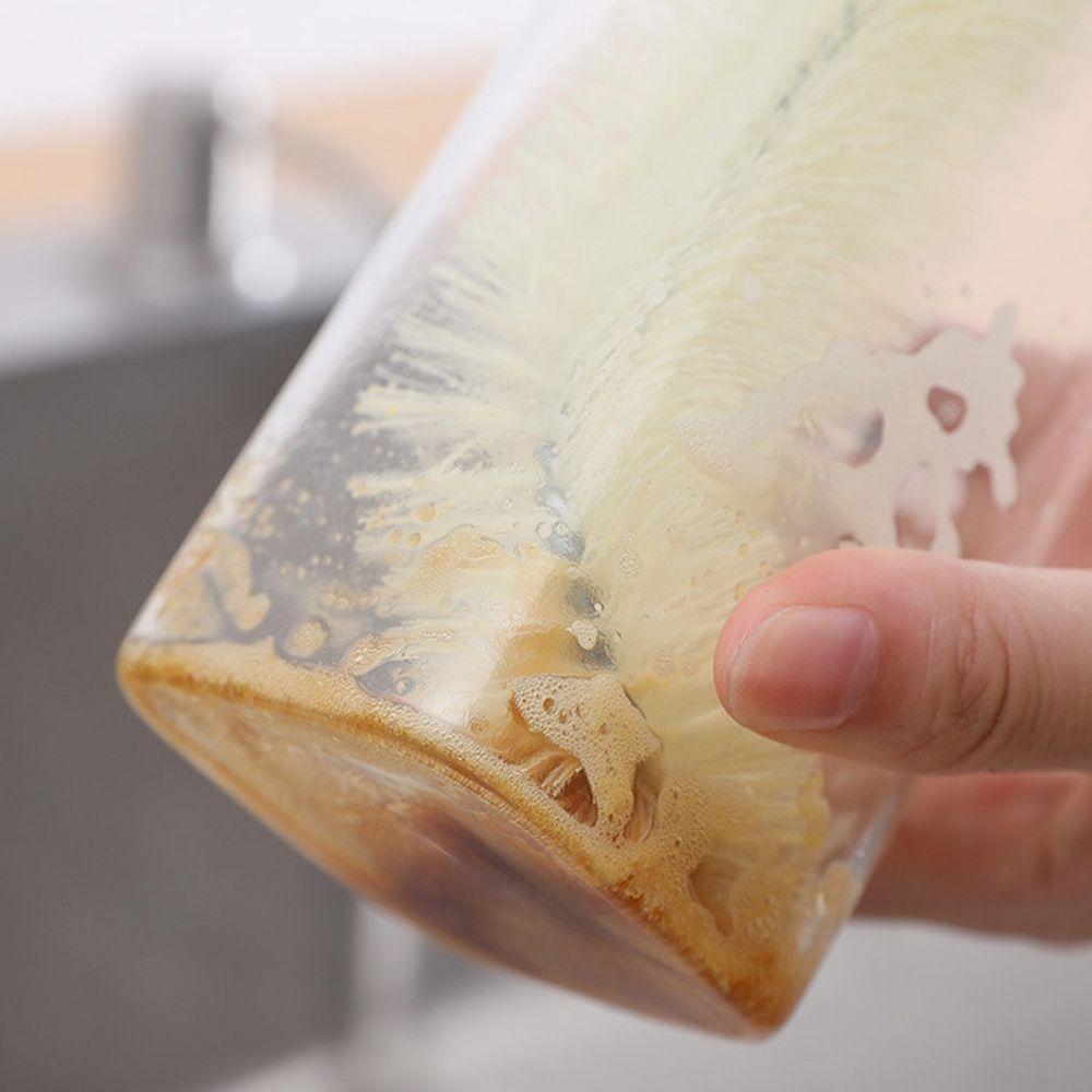 Household Cup Brush Home Kitchen Glass Cup Bottle Brush Cup Scrubber Cleaner Brush Cleaning Tool