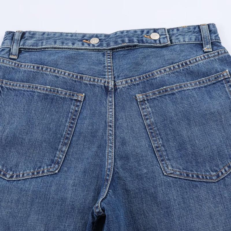 2026 Trendy European & American Mid-Waist Balloon Jeans