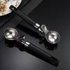 Non-stick Ice Cream Scoop 304 Stainless Steel Watermelon Ball Scoop Sundaes Scoop  Fruit