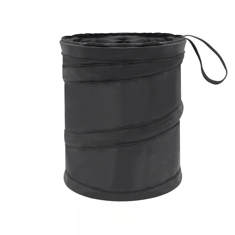 Car mounted multifunctional garbage bin, car storage bin, spiral bin, folding garbage bin, car garbage storage bin