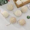 Set of 12 Decorative Twine Balls for Ornament Crafting and Home Decoration Suitable for Various Occasions and Spaces
