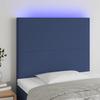 VidaXL LED Headboard Bedroom Furniture Single Bed Accessory Headboard Bed Frame Interior Blue 3122132
