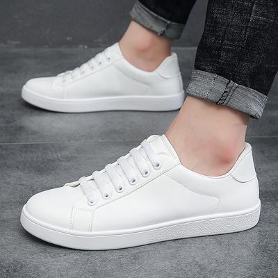 Autumn Fashion Board Shoes Green Students' Small White Shoes Men's Shoes Casual Shoes Trend Single Shoes Comfortable Breathable Resistant Shoes