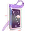 Transparent Mobile Phone Waterproof Bag IPX8 Swimming Waterproof Phone Bag  Swimming